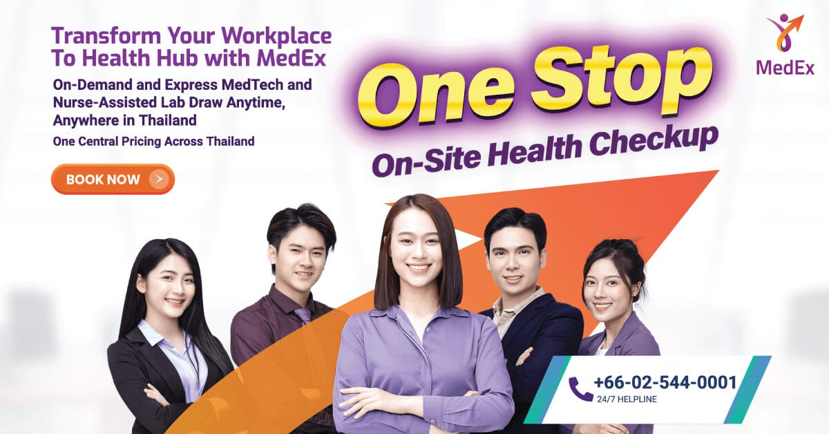 Corporate Health Checkup | Group Checkup Across Thailand | Bangkok, Pattaya, Phuket, Chiang Mai and More | Express On-Site Checkup